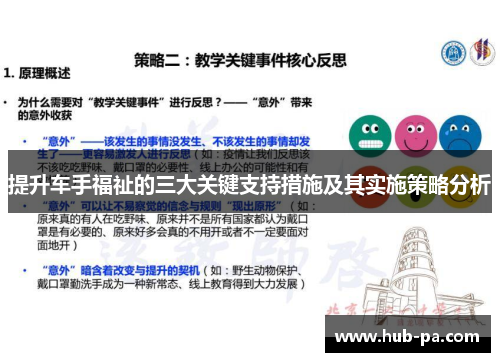 提升车手福祉的三大关键支持措施及其实施策略分析