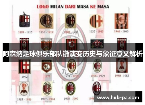 阿森纳足球俱乐部队徽演变历史与象征意义解析